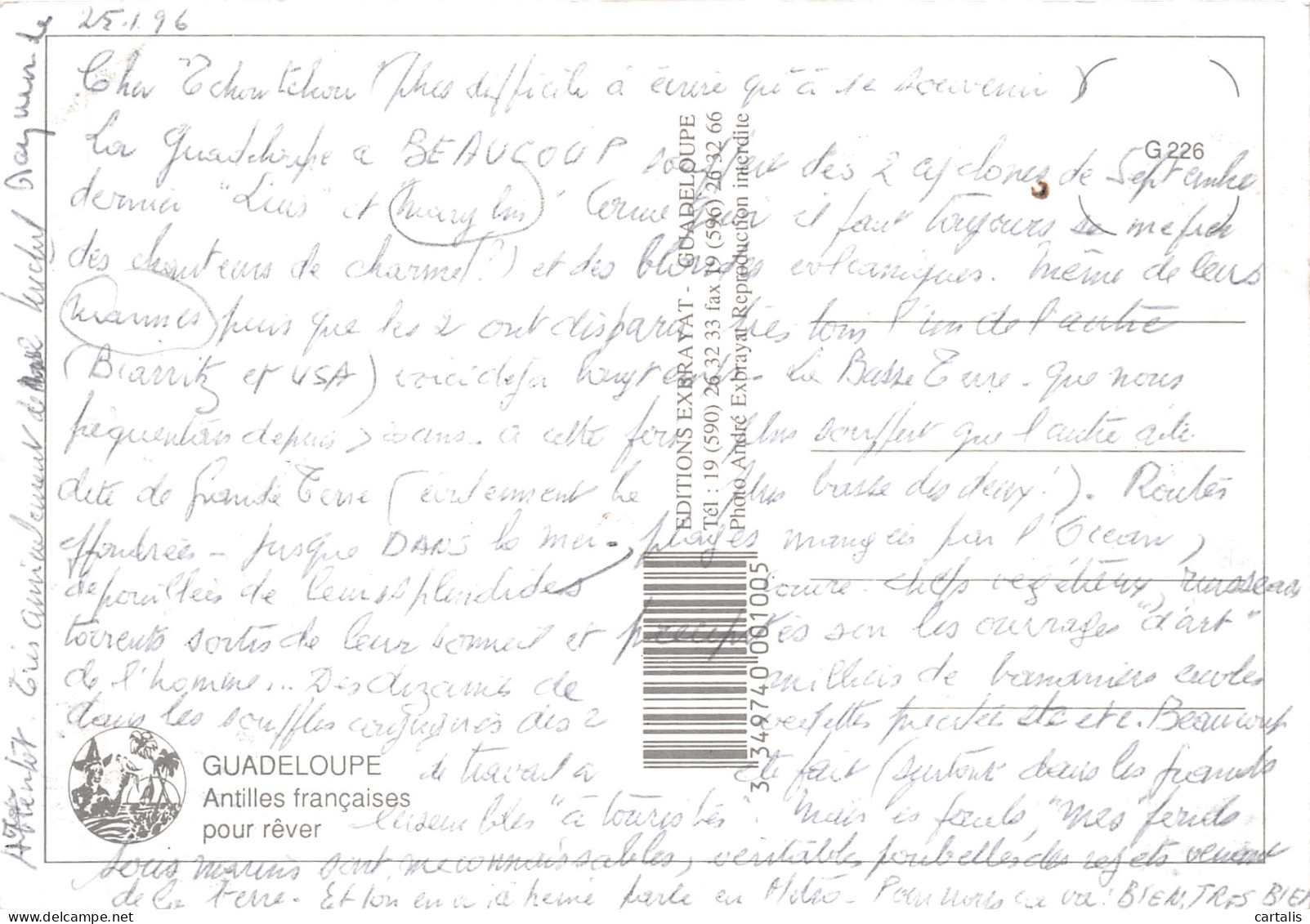 971-GUADELOUPE-N° 4418-A/0273 - Andere & Zonder Classificatie