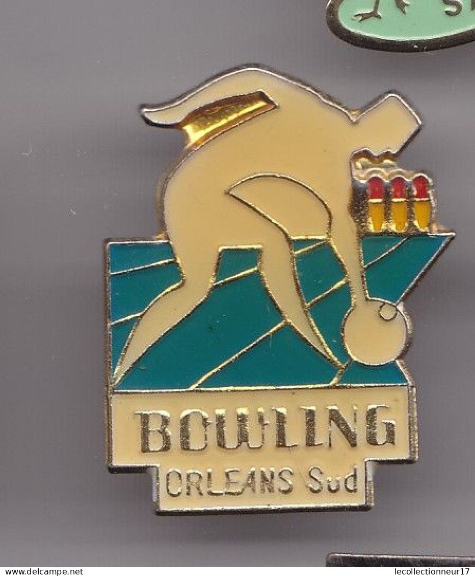Pin's Bowling  Orléans Sud Dpt 45  Réf 7311JL - Bowling