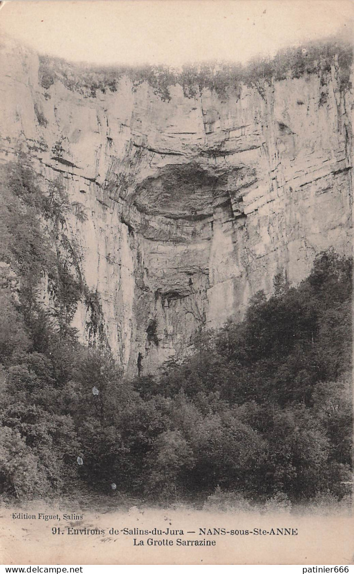 Nans Sous Sainte Anne La Grotte Sarrazine - Otros & Sin Clasificación