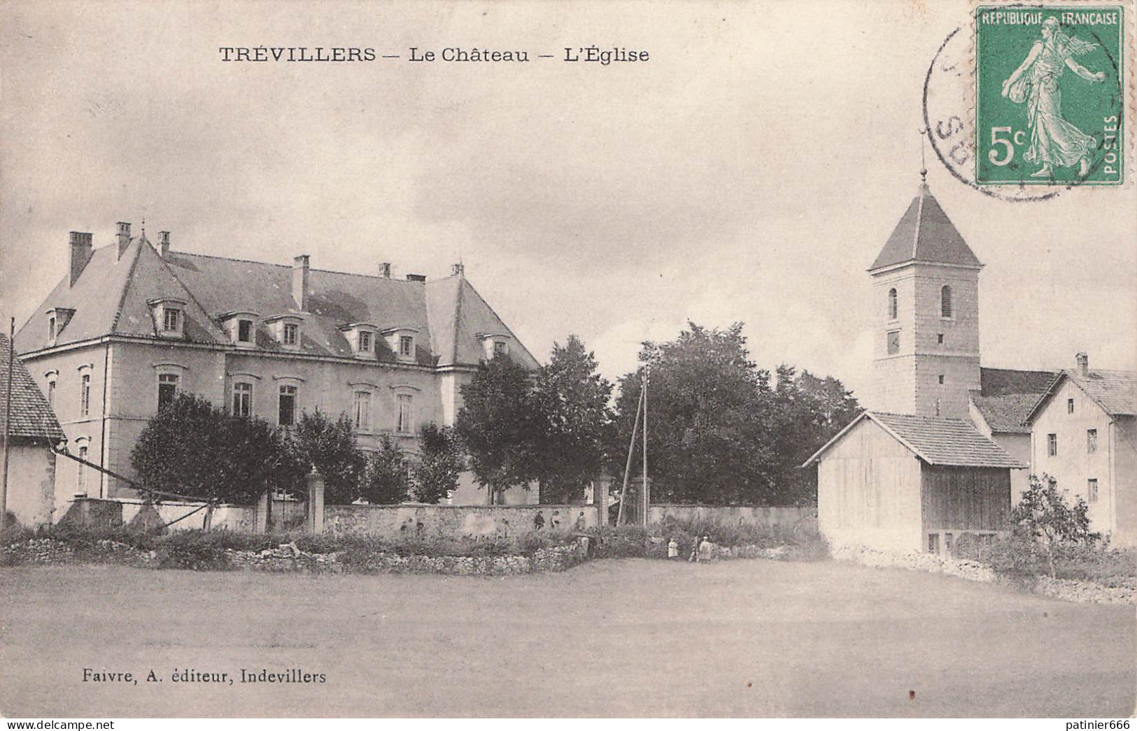 Trevillers Le Chateau L'eglise - Otros & Sin Clasificación