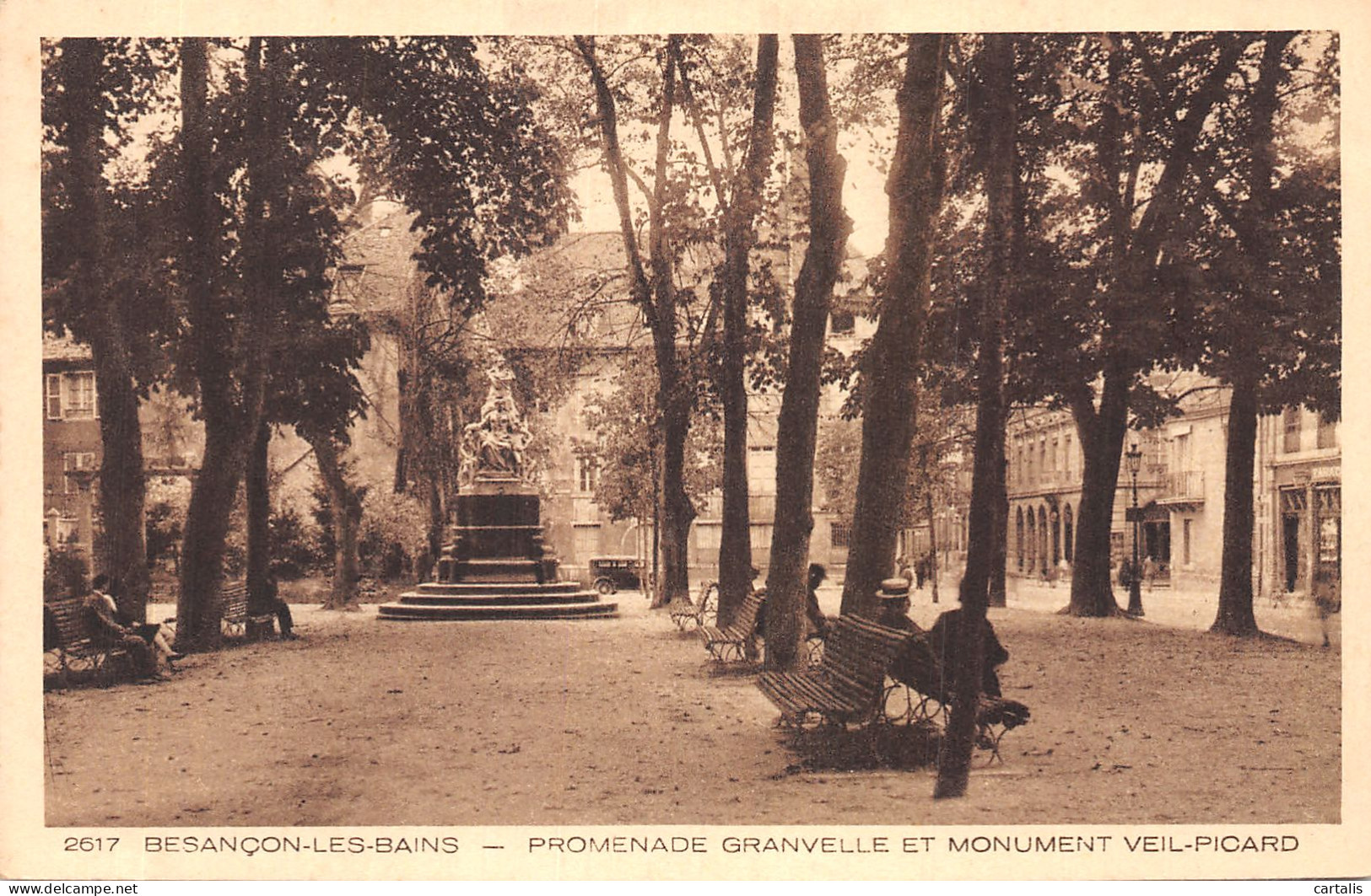 25-BESANCON LES BAINS-N° 4418-E/0339 - Besancon