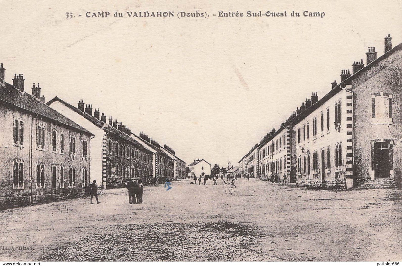 Camp Du Valdahon Entree Sud Ouest Du Camp - Andere & Zonder Classificatie