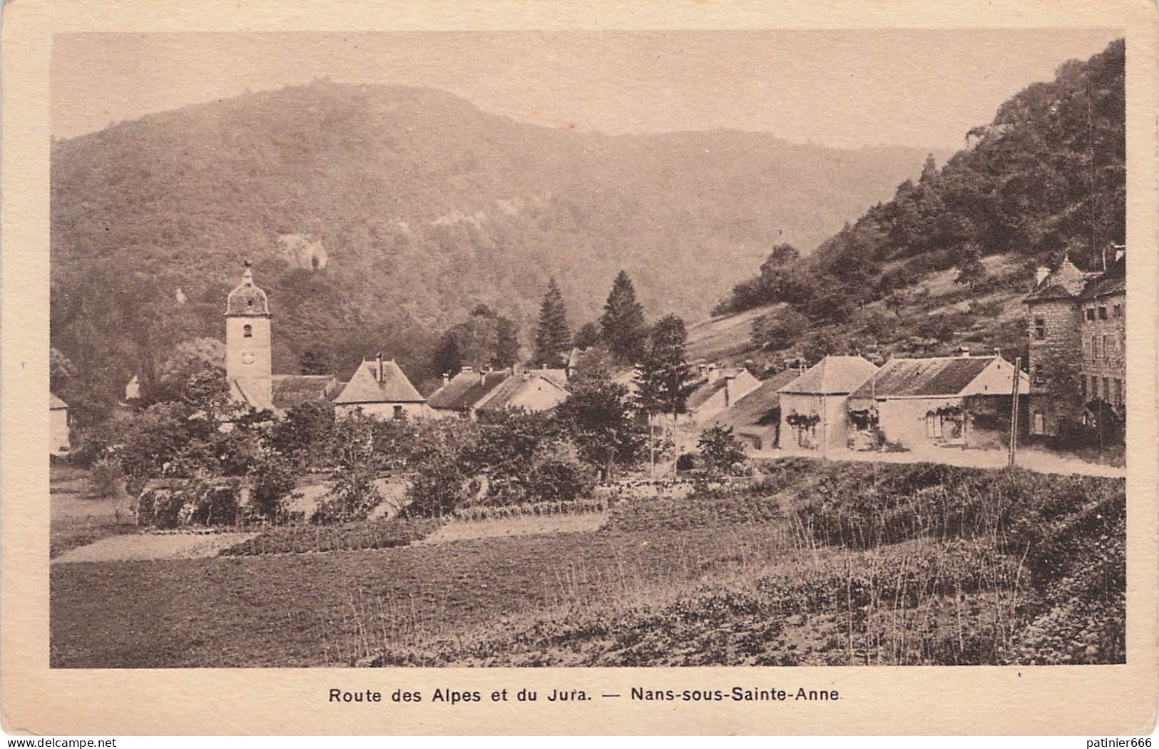 Route Des Alpes Et Du Jura Nans Sous Sainte Anne - Andere & Zonder Classificatie