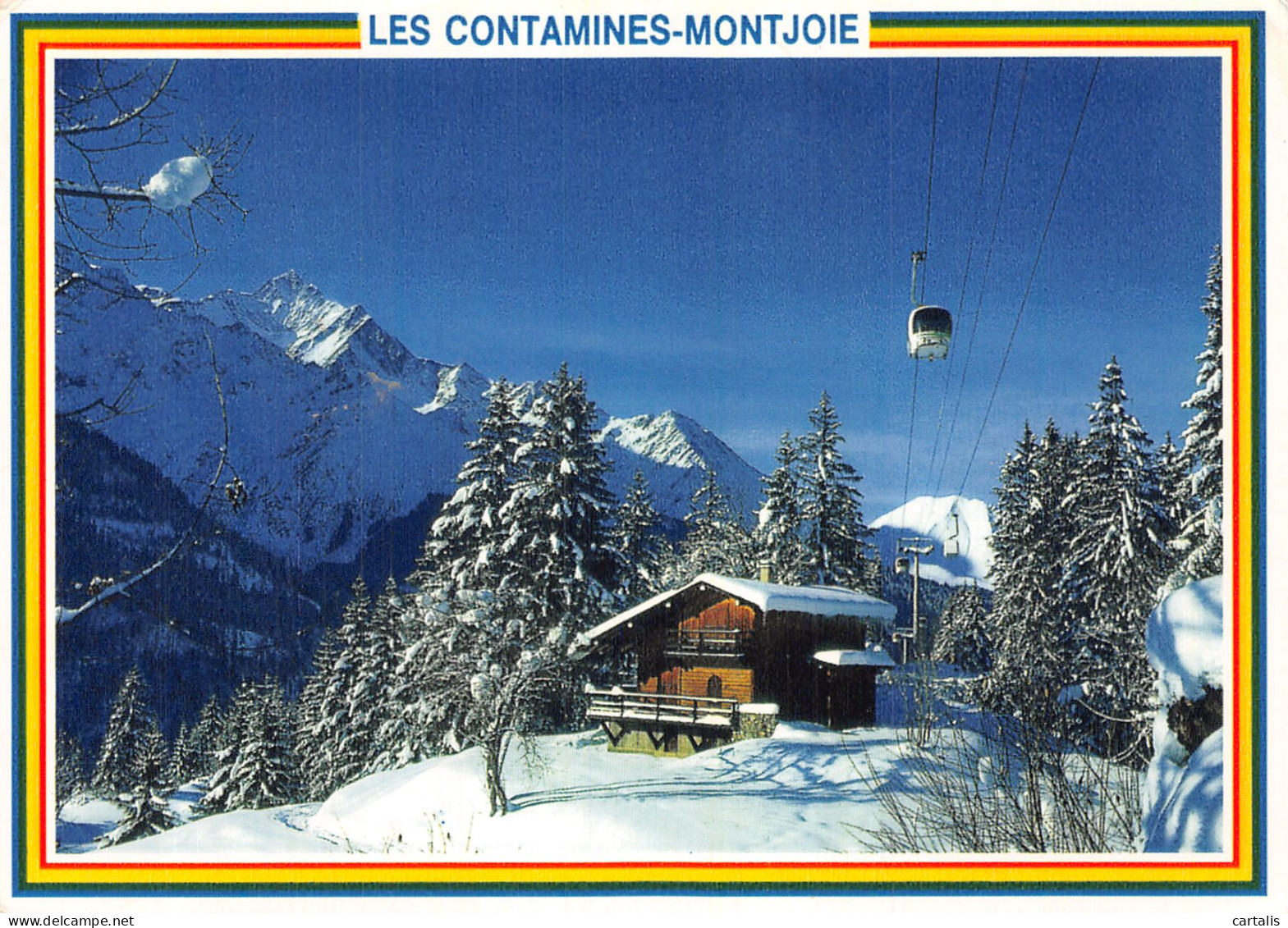 74-LES CONTAMINES MONTJOIE-N° 4418-D/0189 - Les Contamines-Montjoie