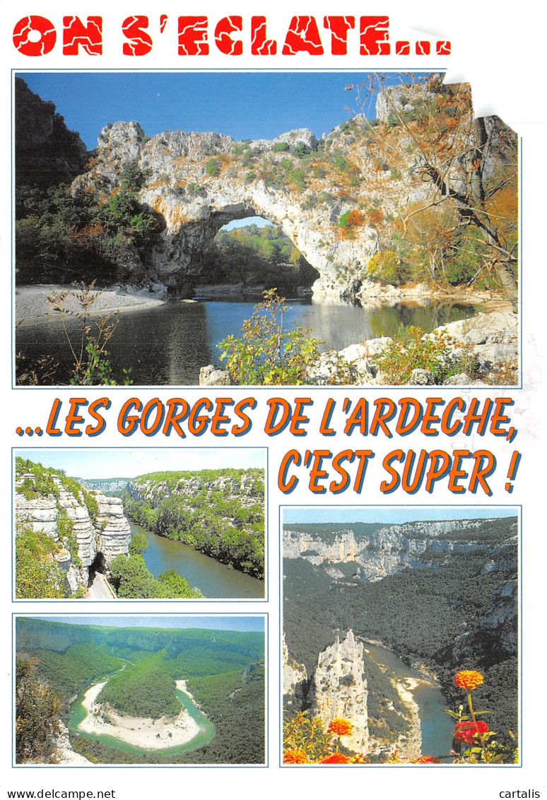 07-LES GORGES DE L ARDECHE-N° 4418-D/0073 - Otros & Sin Clasificación