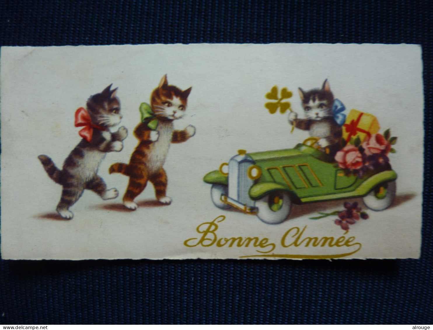 CP: Les Chats Pour La Bonne Année, 1934 - Nouvel An