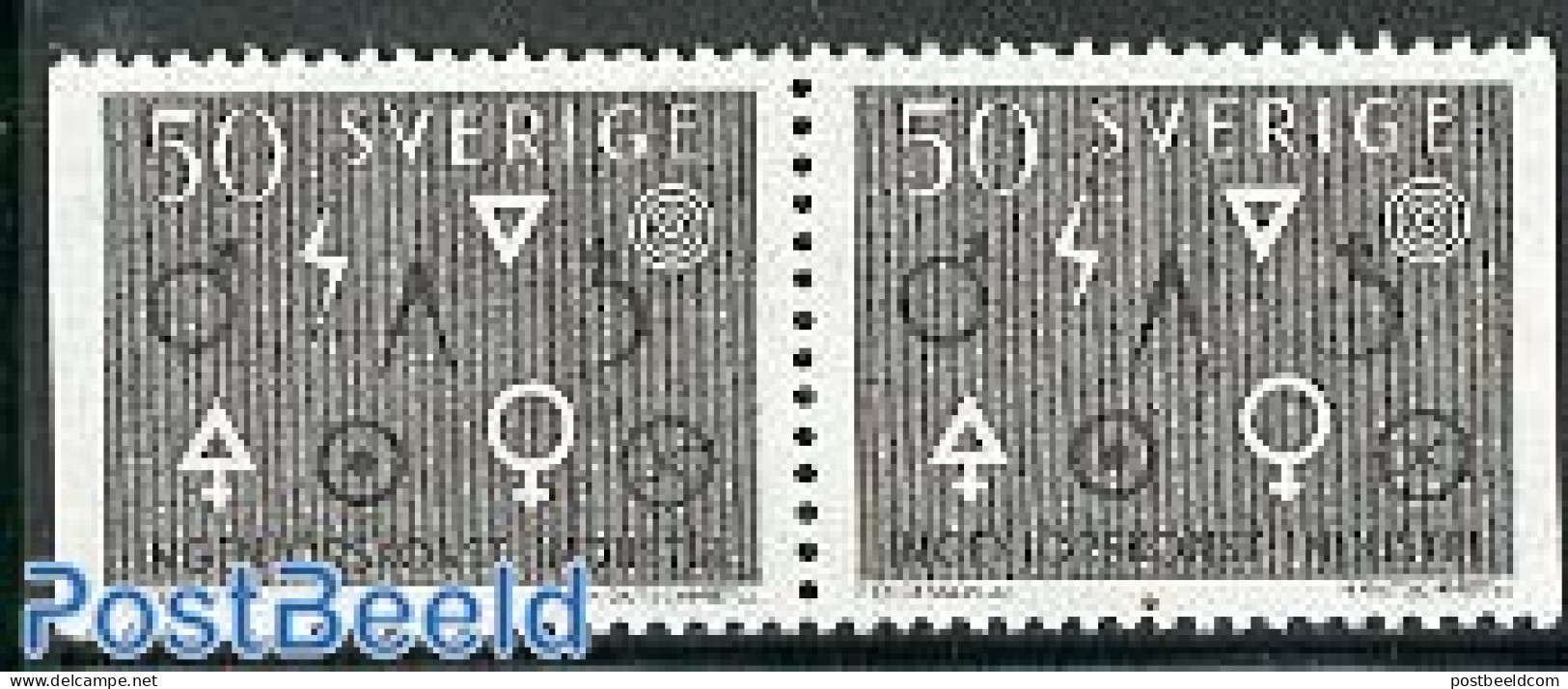 Sweden 1963 Engineers Booklet Pair, Mint NH - Ungebraucht