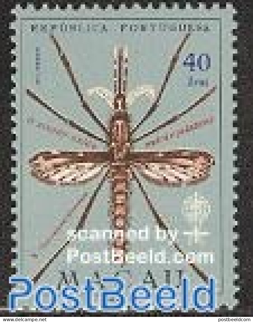 Macao 1962 Anti Malaria 1v, Mint NH, Health - Nature - Health - Insects - Neufs