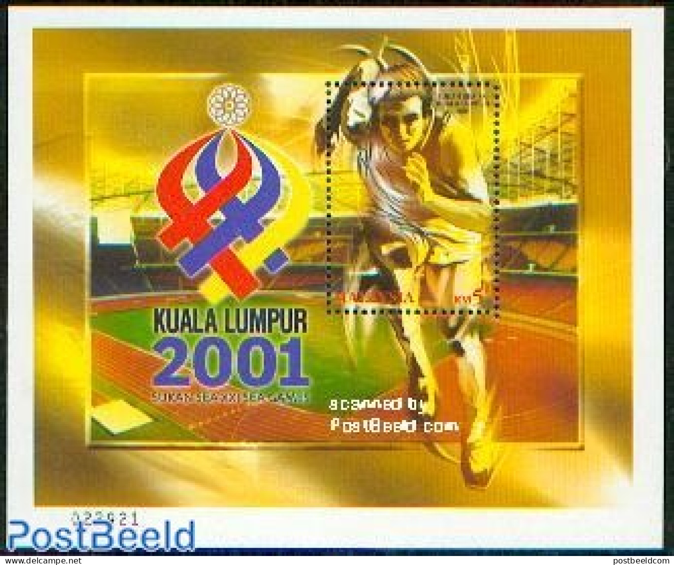 Malaysia 2001 SUKAN SEA Games S/s, Mint NH, Sport - Sport (other And Mixed) - Other & Unclassified