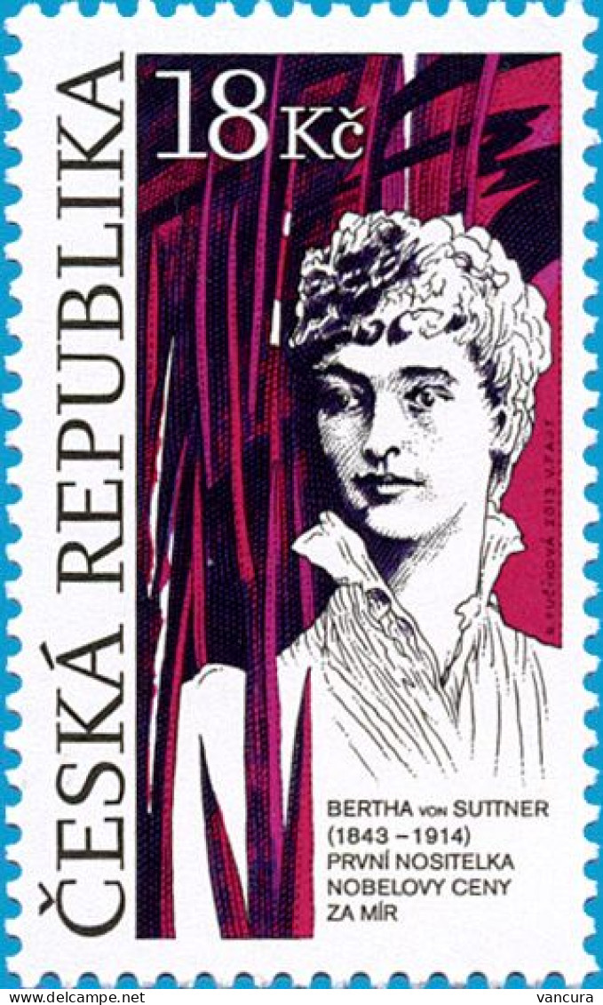 ** 755 Czech Republic Bertha Von Suttner 2013 - Neufs