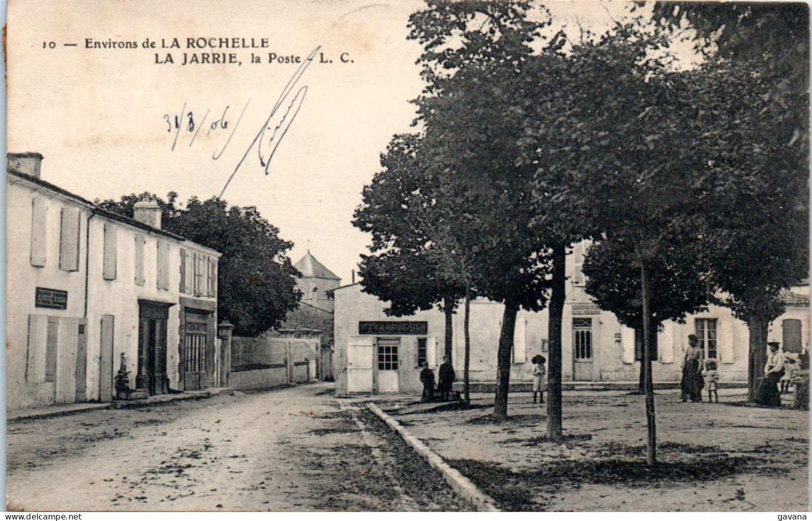 17 Environs De La Rochelle - LA JARRIE - La Poste  - Autres & Non Classés