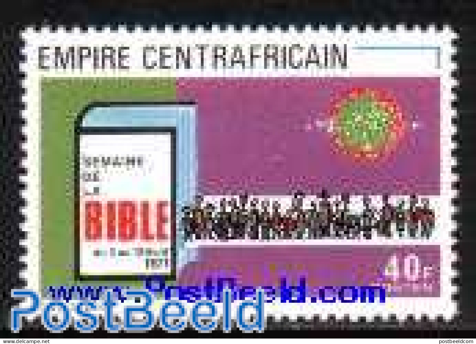 Central Africa 1977 Bible Week 1v, Mint NH, Religion - Religion - Books - República Centroafricana