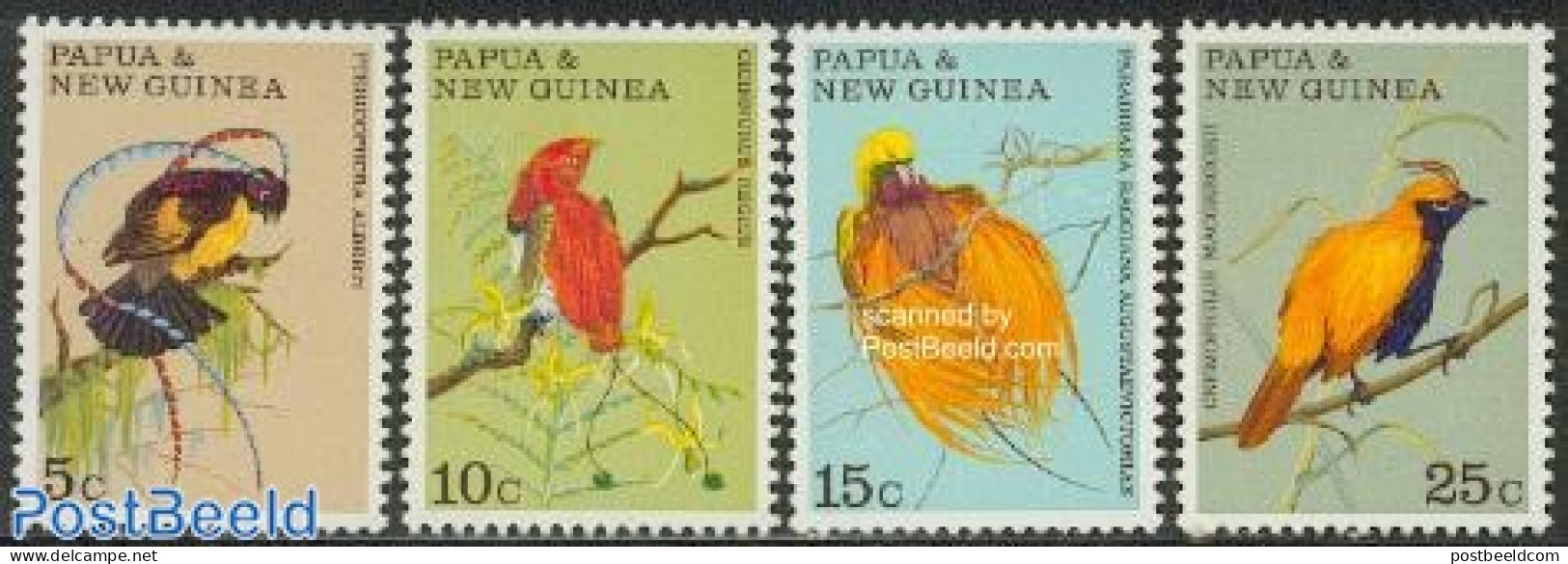 Papua New Guinea 1970 Birds 4v, Mint NH, Nature - Birds - Papouasie-Nouvelle-Guinée