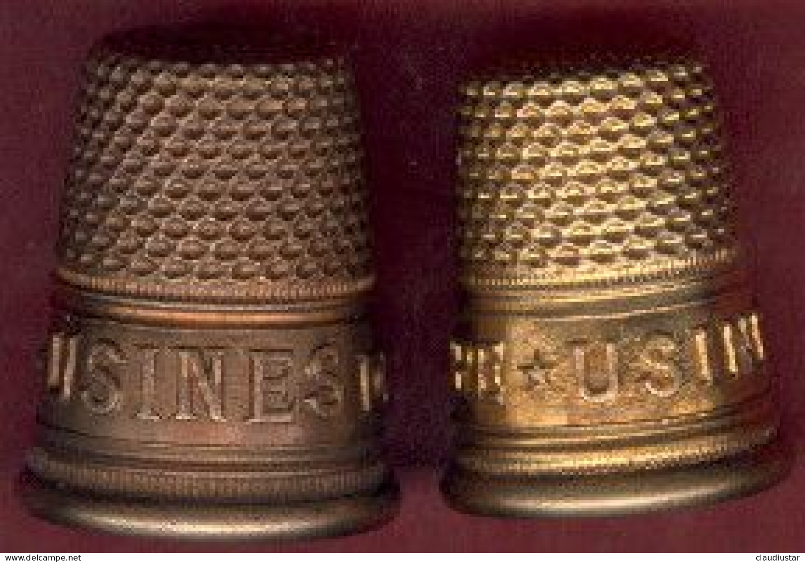 ** LOT  7  DES  ANCIENS ** - Thimbles