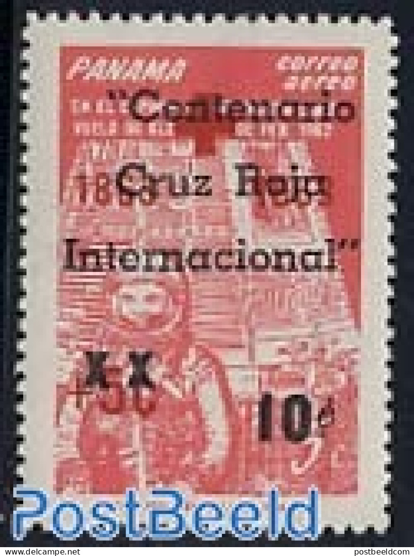 Panama 1963 Red Cross 1v, Mint NH, Health - Transport - Red Cross - Space Exploration - Cruz Roja