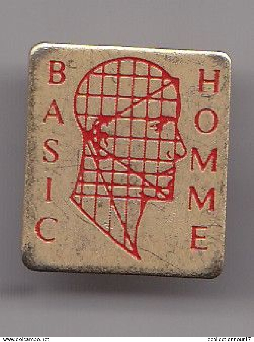 Pin's Basic Homme Réf 7593JL - Andere & Zonder Classificatie