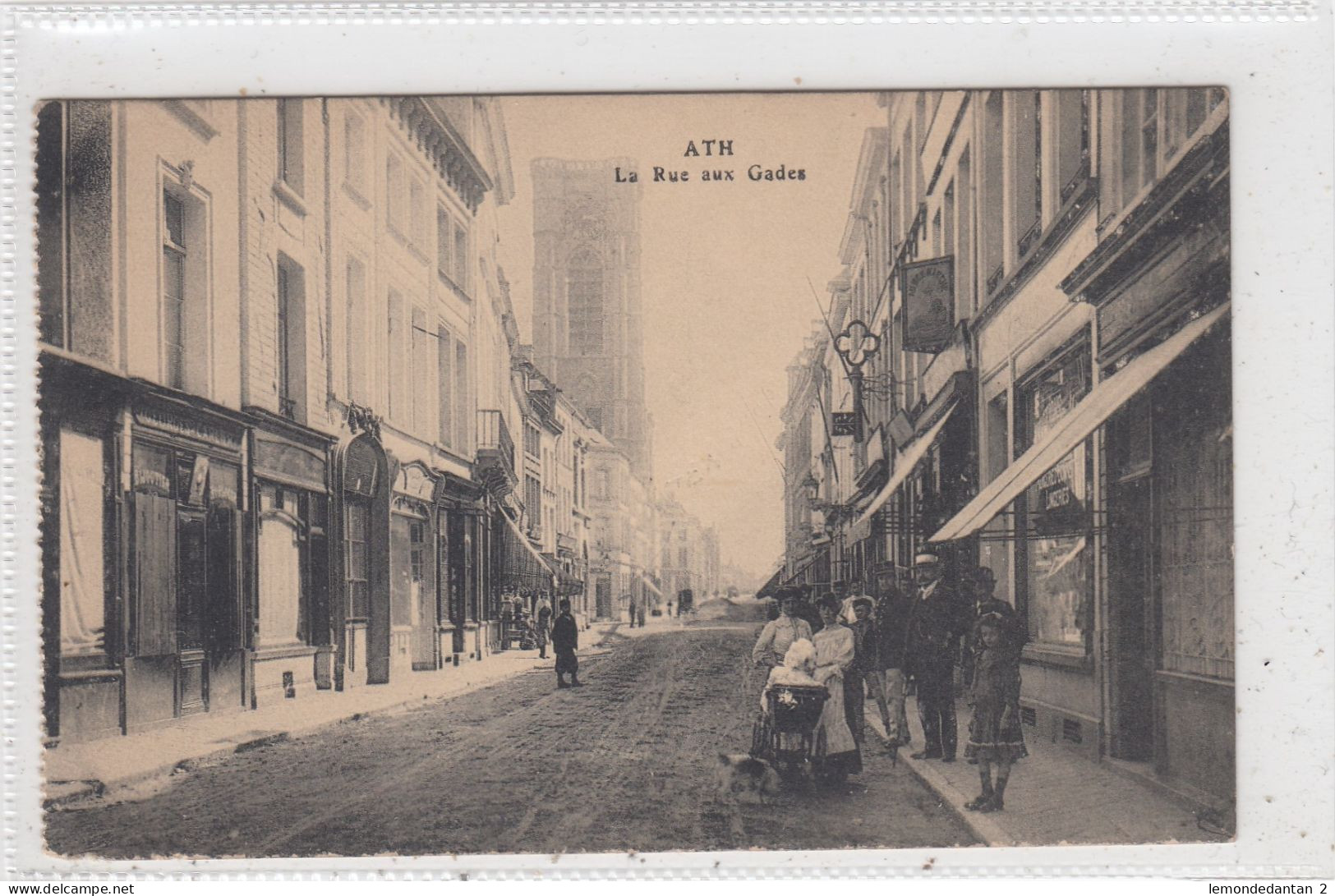 Ath. La Rue Aux Gades. * - Ath