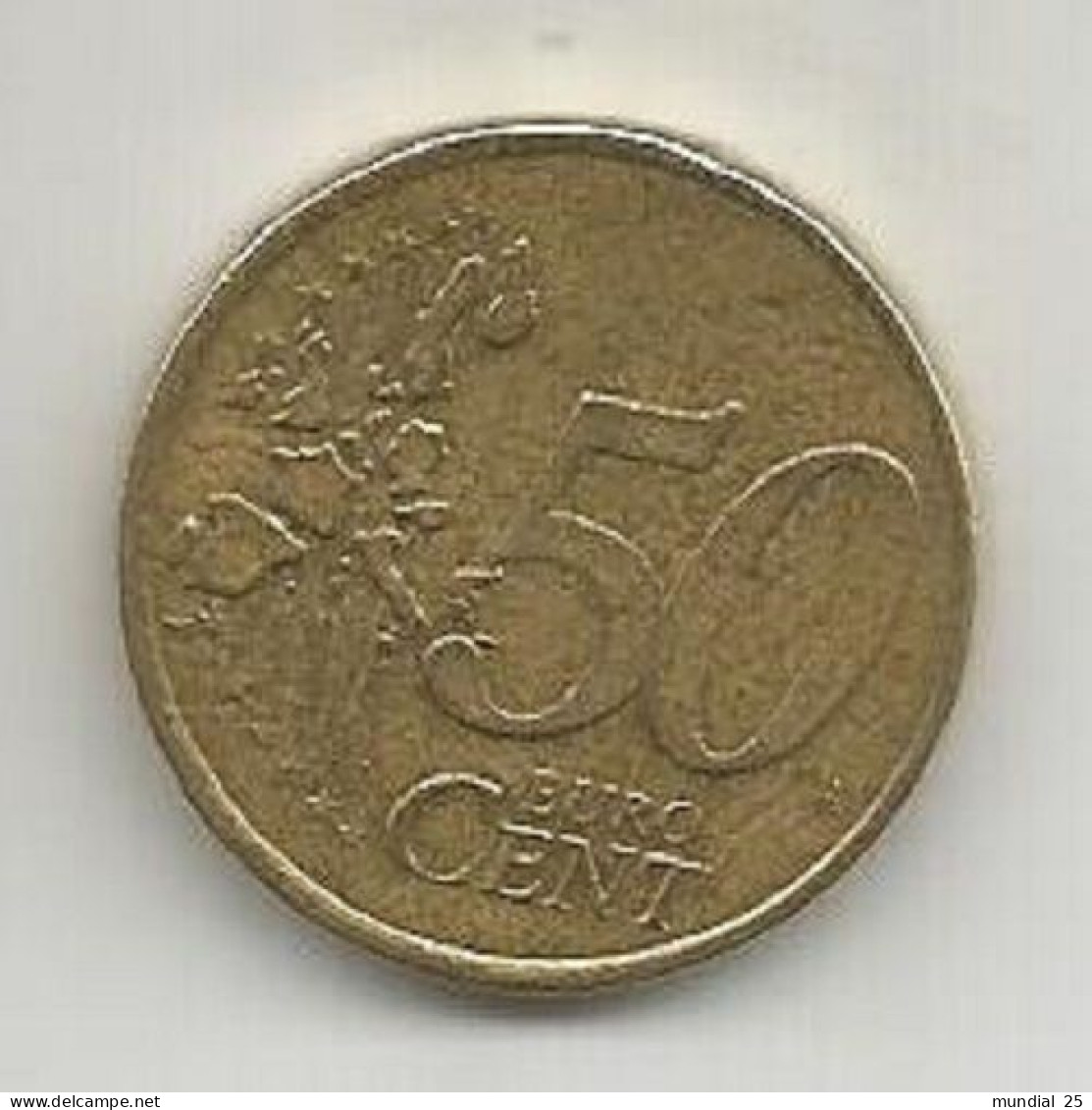 LUXEMBOURG 50 EURO CENT 2002 - Lussemburgo