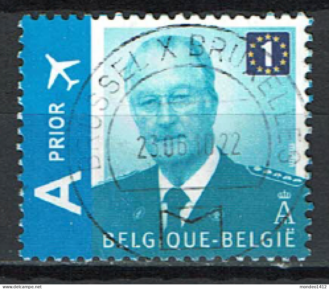 België OBP 3867 - Albert II, Prior Europe - Gebruikt