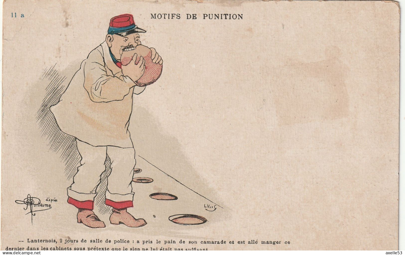 Guillaume Illustrateur (10223) Motifs De Punition - Guillaume