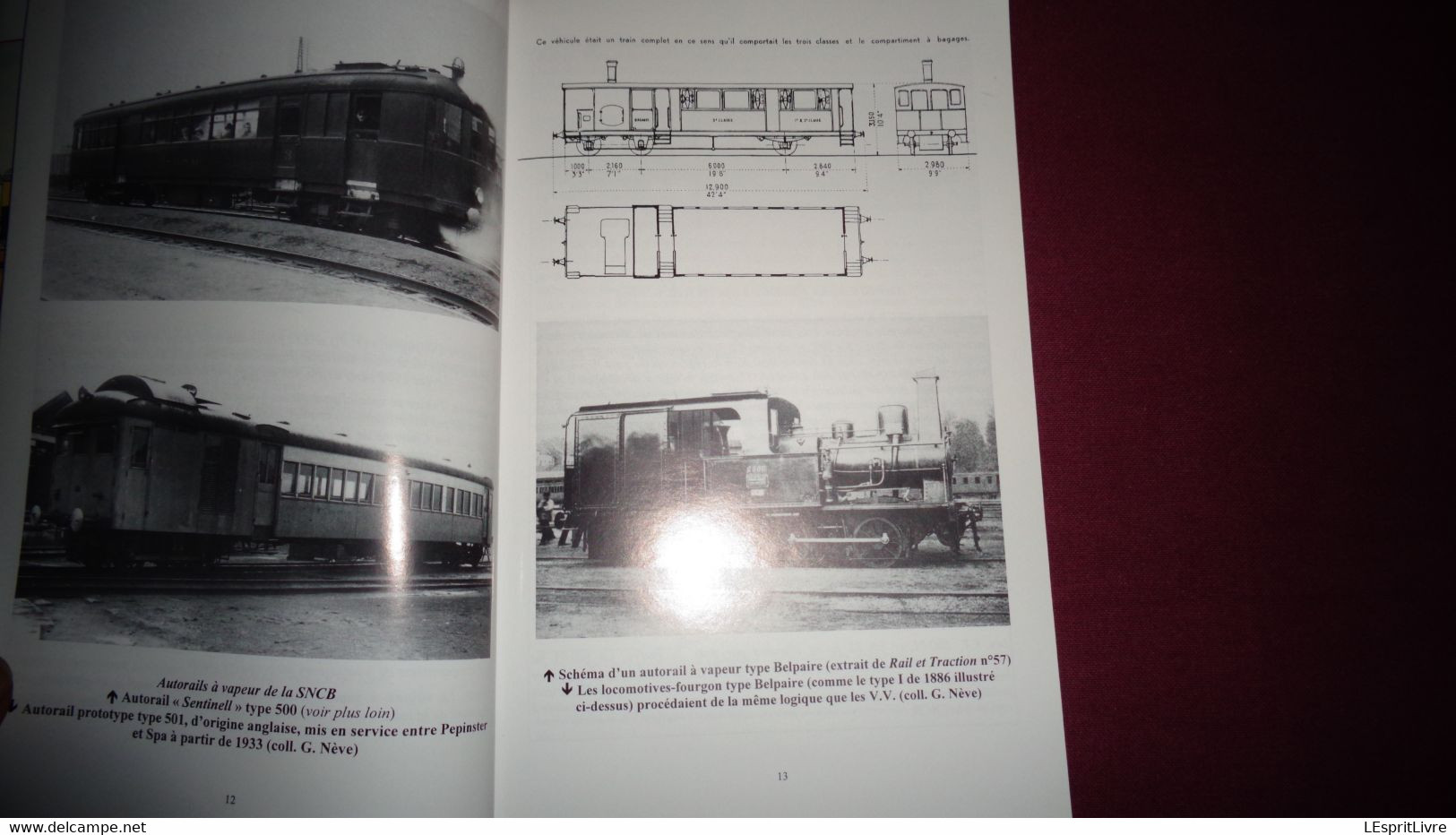 J'AI CONDUIT LES AUTORAILS Scaillet Ligne Mons Chimay Lobbes Thuin Thuillies Sivry Haine Beaumont Train Chemin Fer SNCB - Spoorwegen En Trams