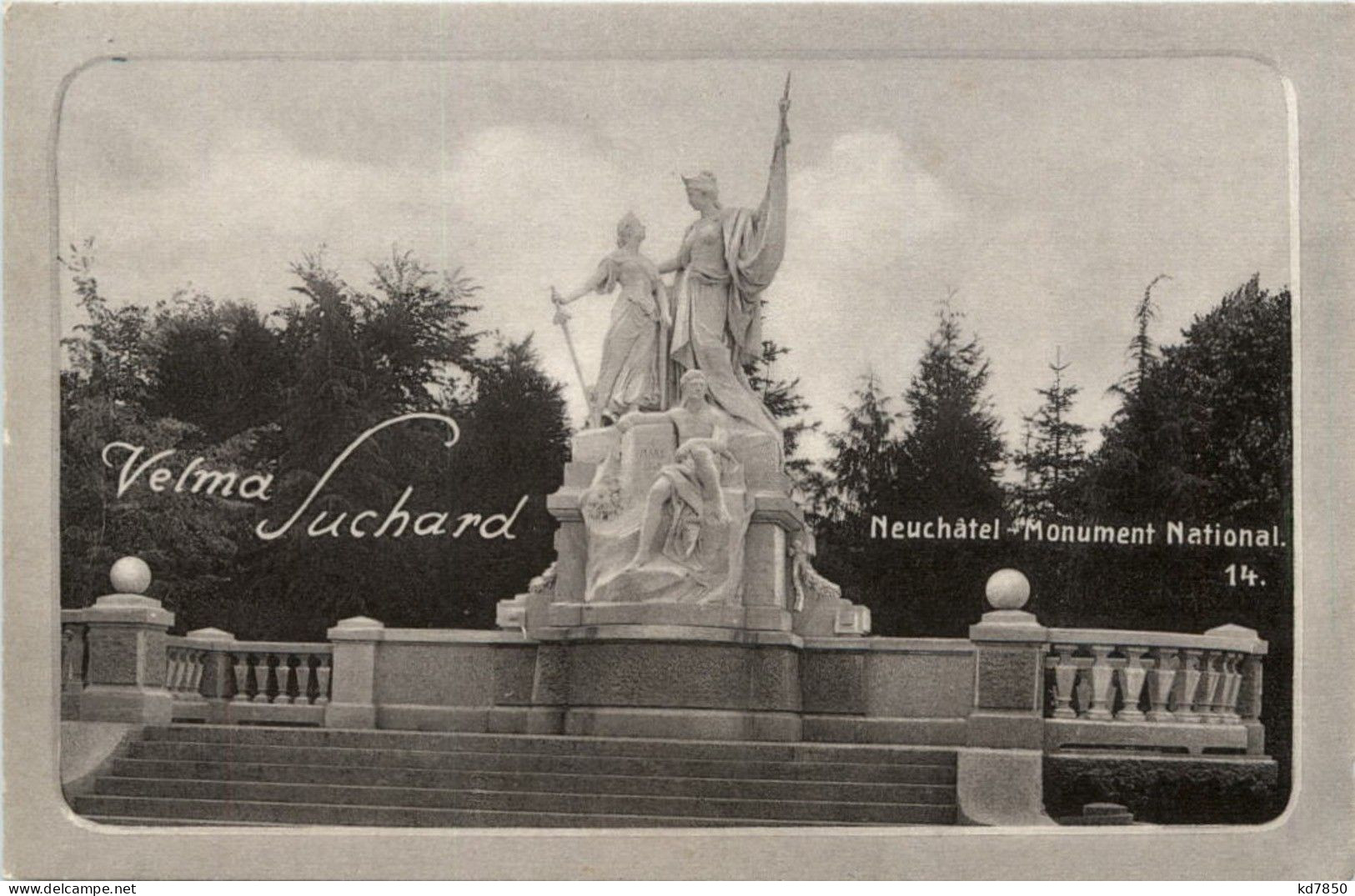 Velma Suchard - Neuchatel - Publicité