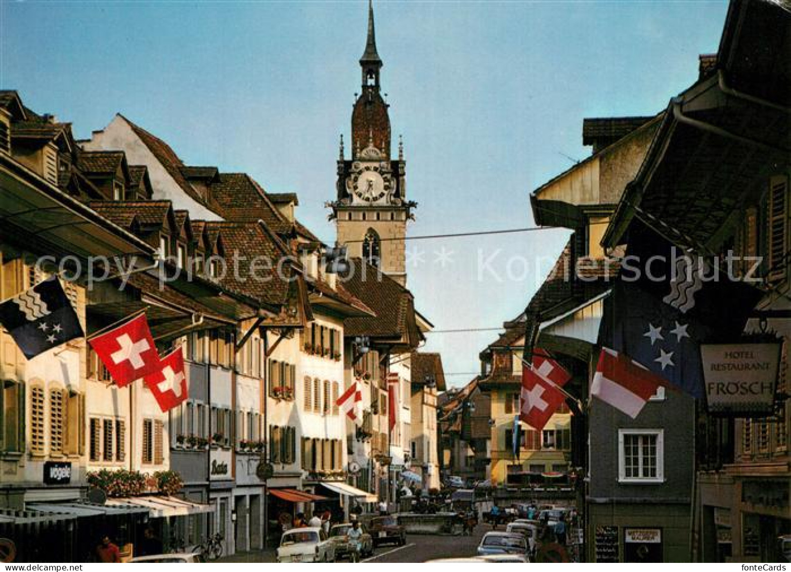 13598214 Zofingen Innenstadt Kirchturm Zofingen - Autres & Non Classés