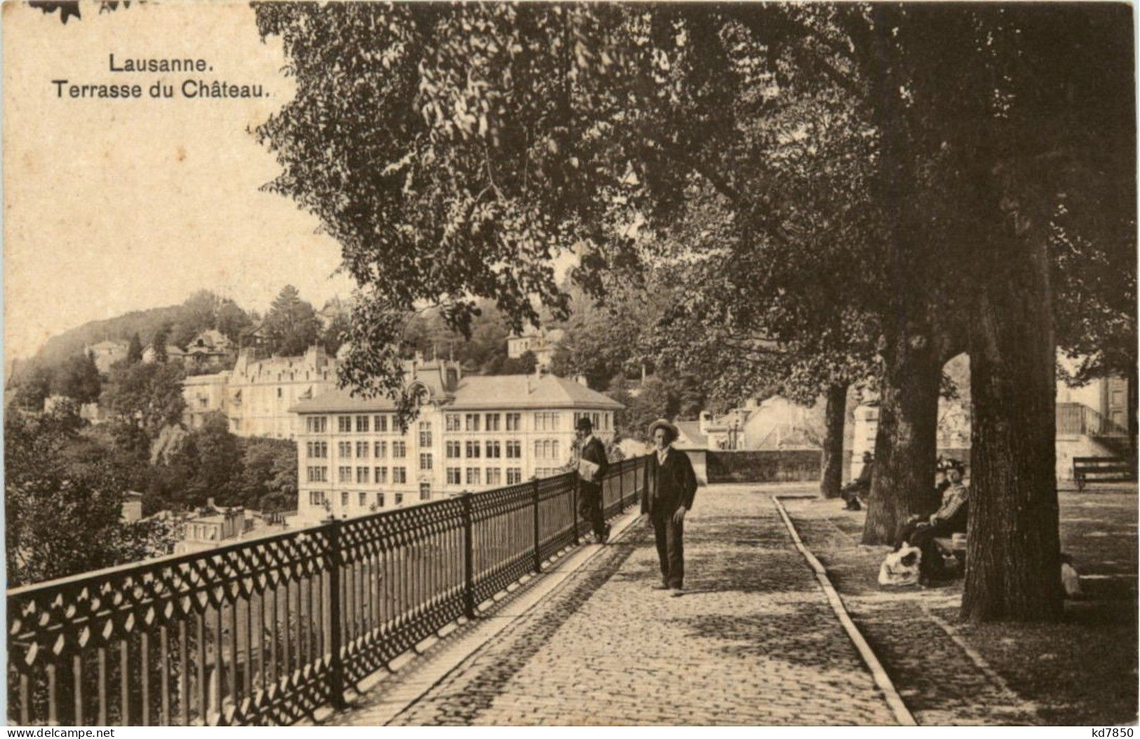 Lausanne - Terrasse Du Chateau - Lausanne