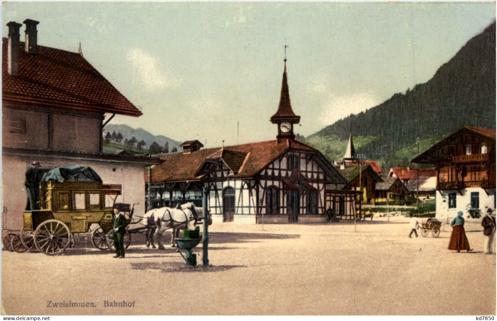 Zweisimmen - Bahnhof - Zweisimmen