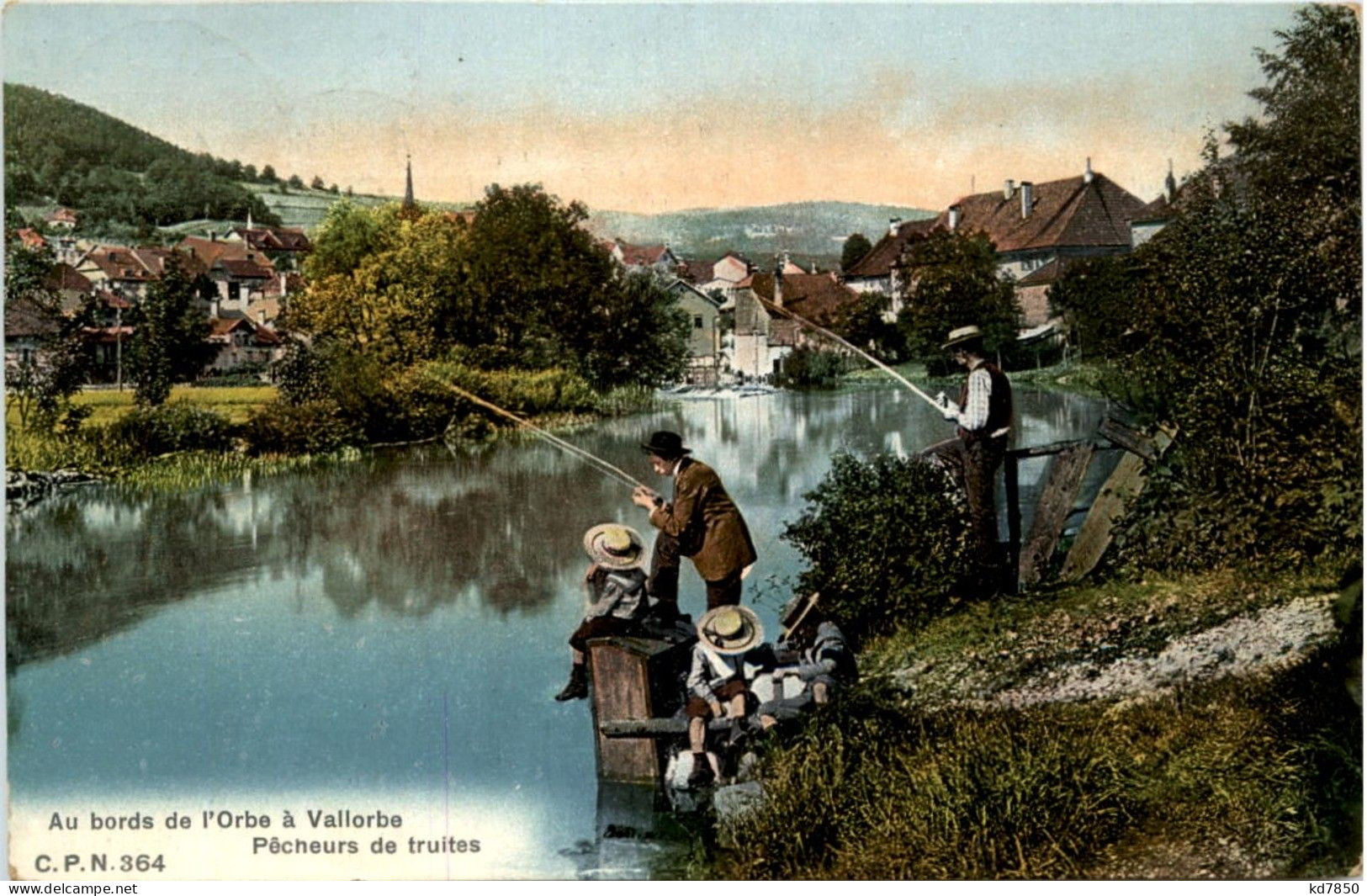 Au Bords De L Orbe A Vallorbe - Angeln Fishing - Orbe