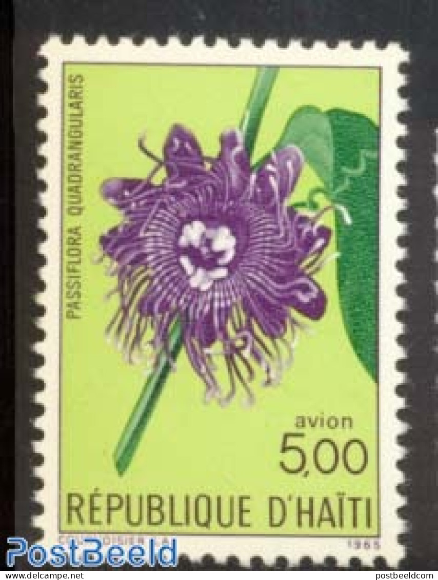 Haiti 1965 5G, Stamp Out Of Set, Mint NH, Nature - Flowers & Plants - Haïti