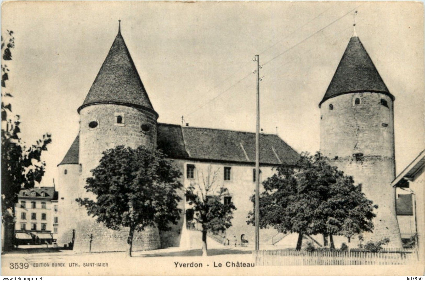 Yverdon - Le Chateau - Yverdon-les-Bains 