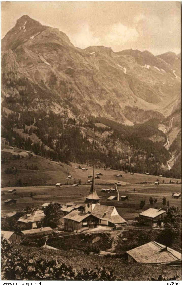 Gsteig - Spitzhorn Et Sanetschpass - Gsteig Bei Gstaad