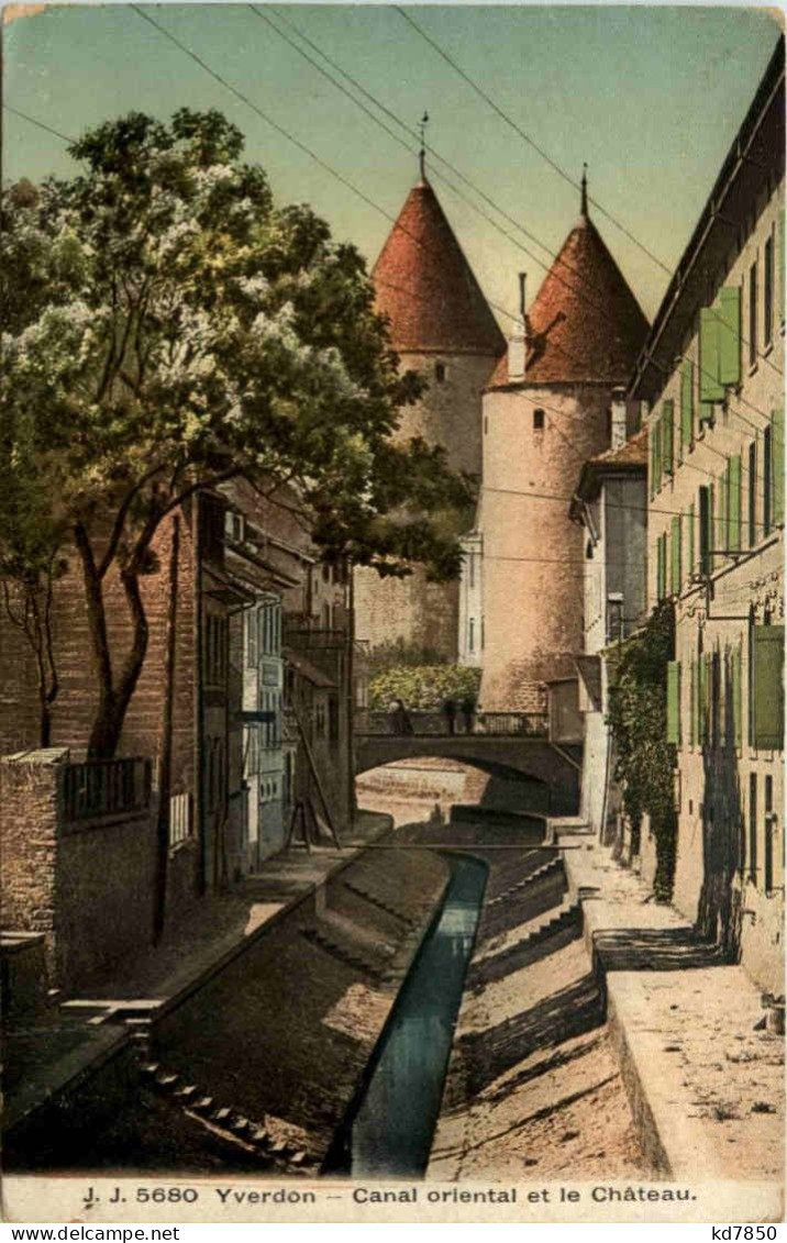 Yverdon - Canal Oriental - Yverdon-les-Bains 