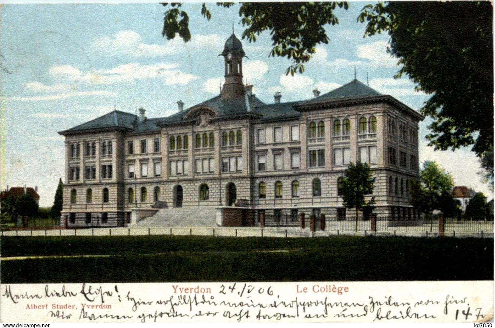 Souvenir D Yverdon - Le College - Yverdon-les-Bains 