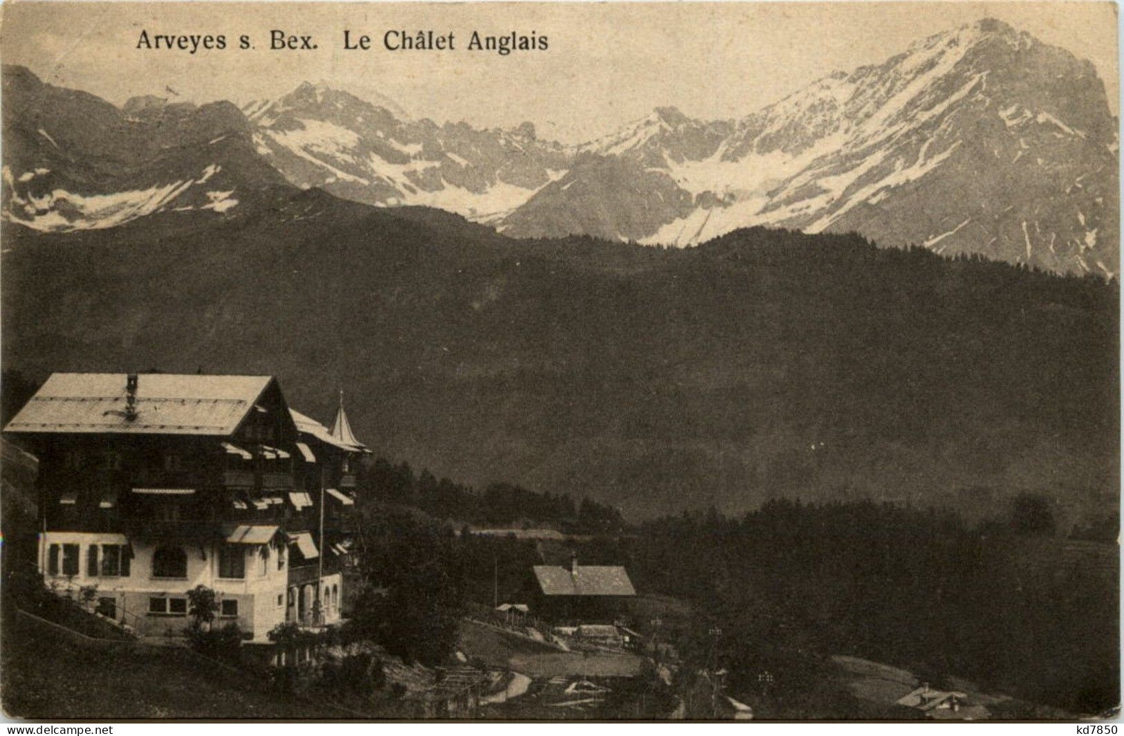 Arveyes S Bex - Le Chalet Anglais - Bex