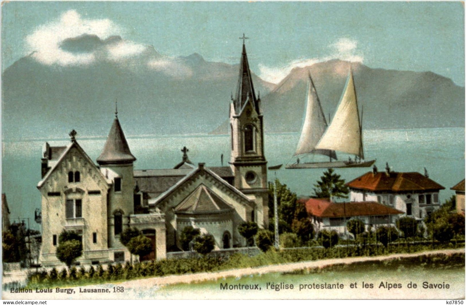 Montreux - L Eglise Protestante - Montreux