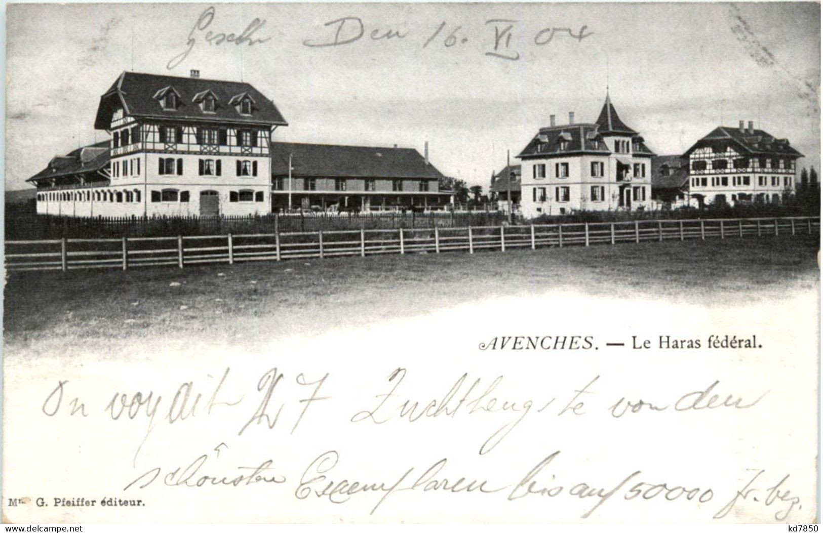 Avenches - Le Haras Federal - Avenches