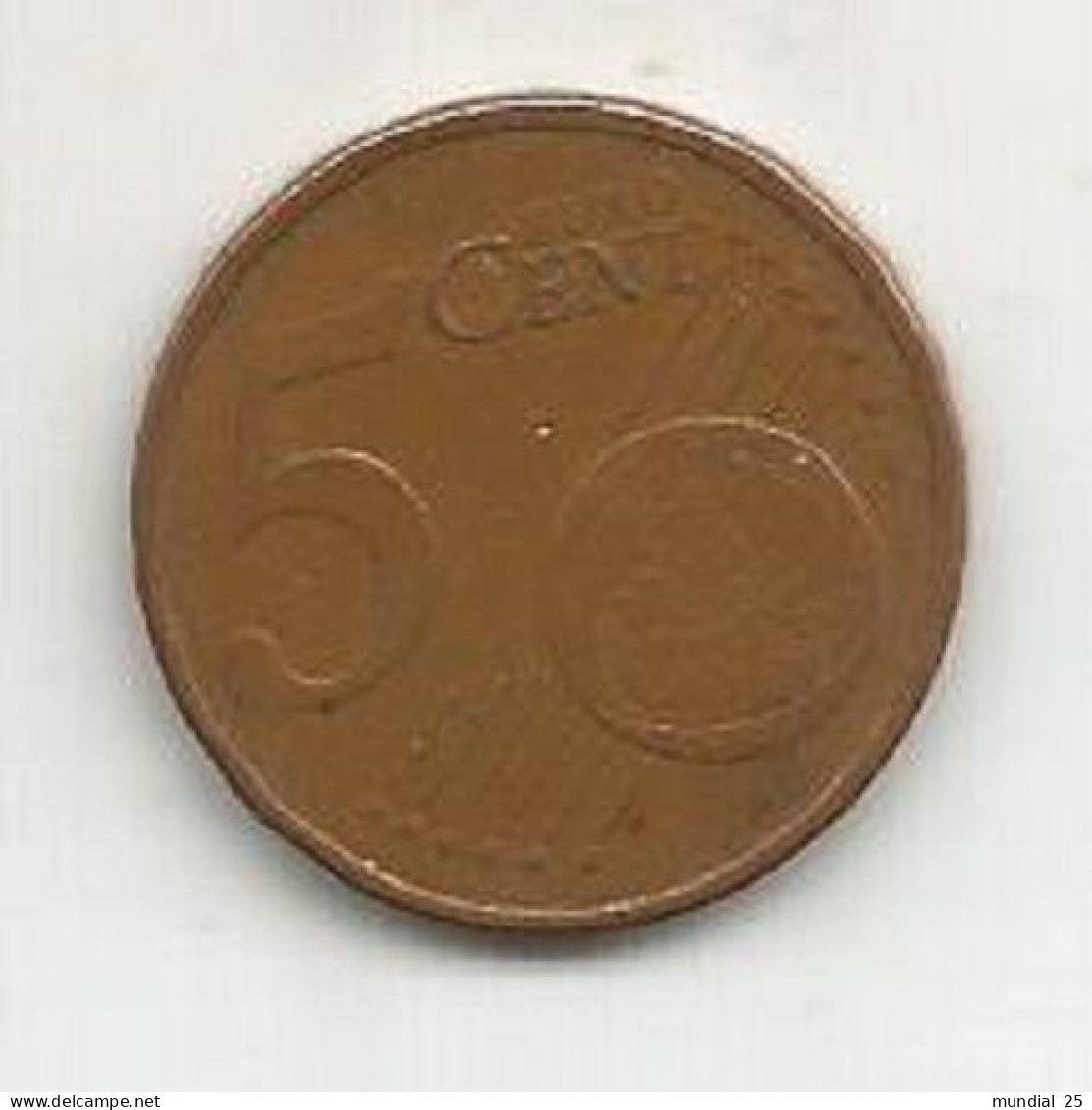 MALTA 5 EURO CENT 2008 - Malta