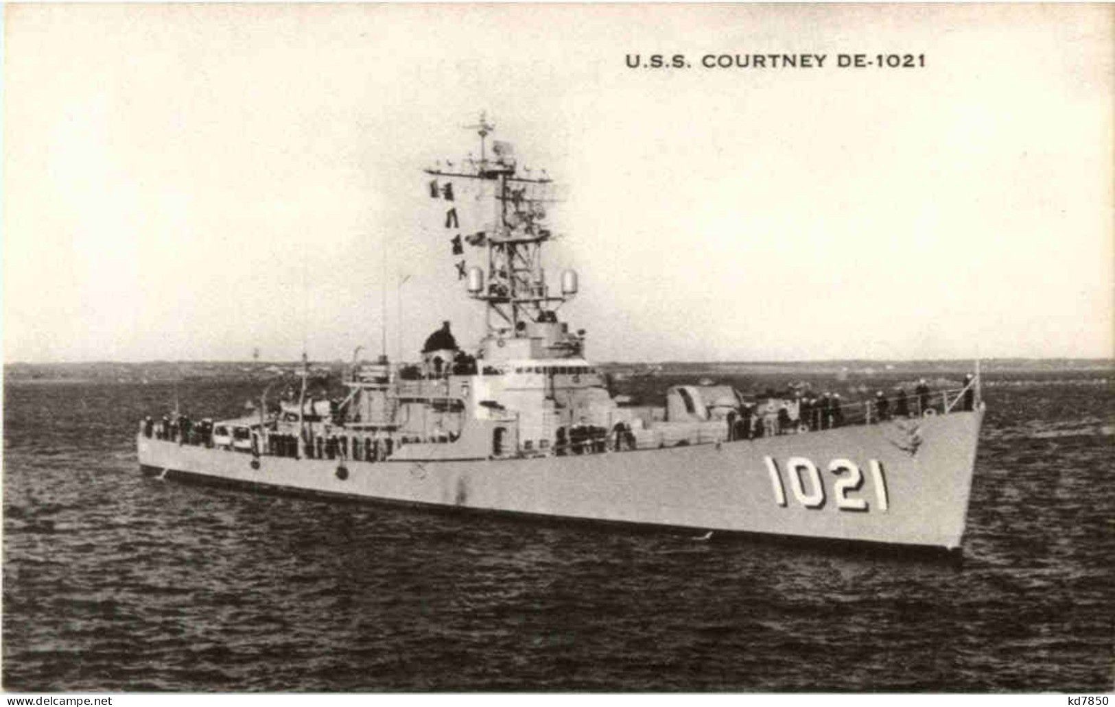 USS Courtney - Guerre
