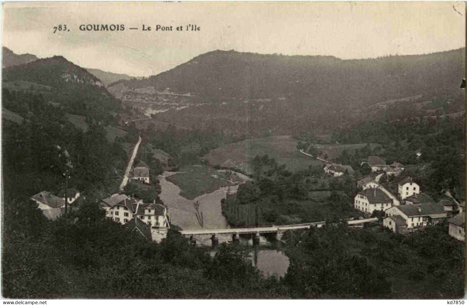 Goumois - Le Pont Et L Ile - Andere & Zonder Classificatie