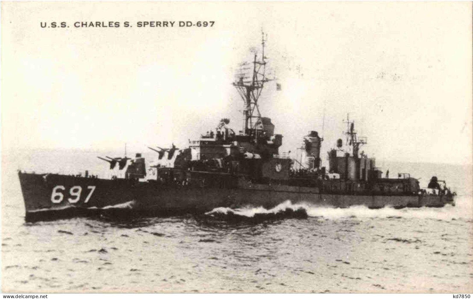 USS Charles S. Sperry - Oorlog