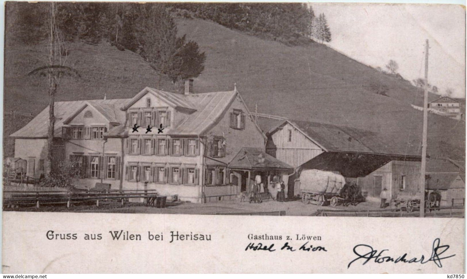 Gruss Aus Wilen Bei Herisau - Gasthaus Zum Löwen - Other & Unclassified