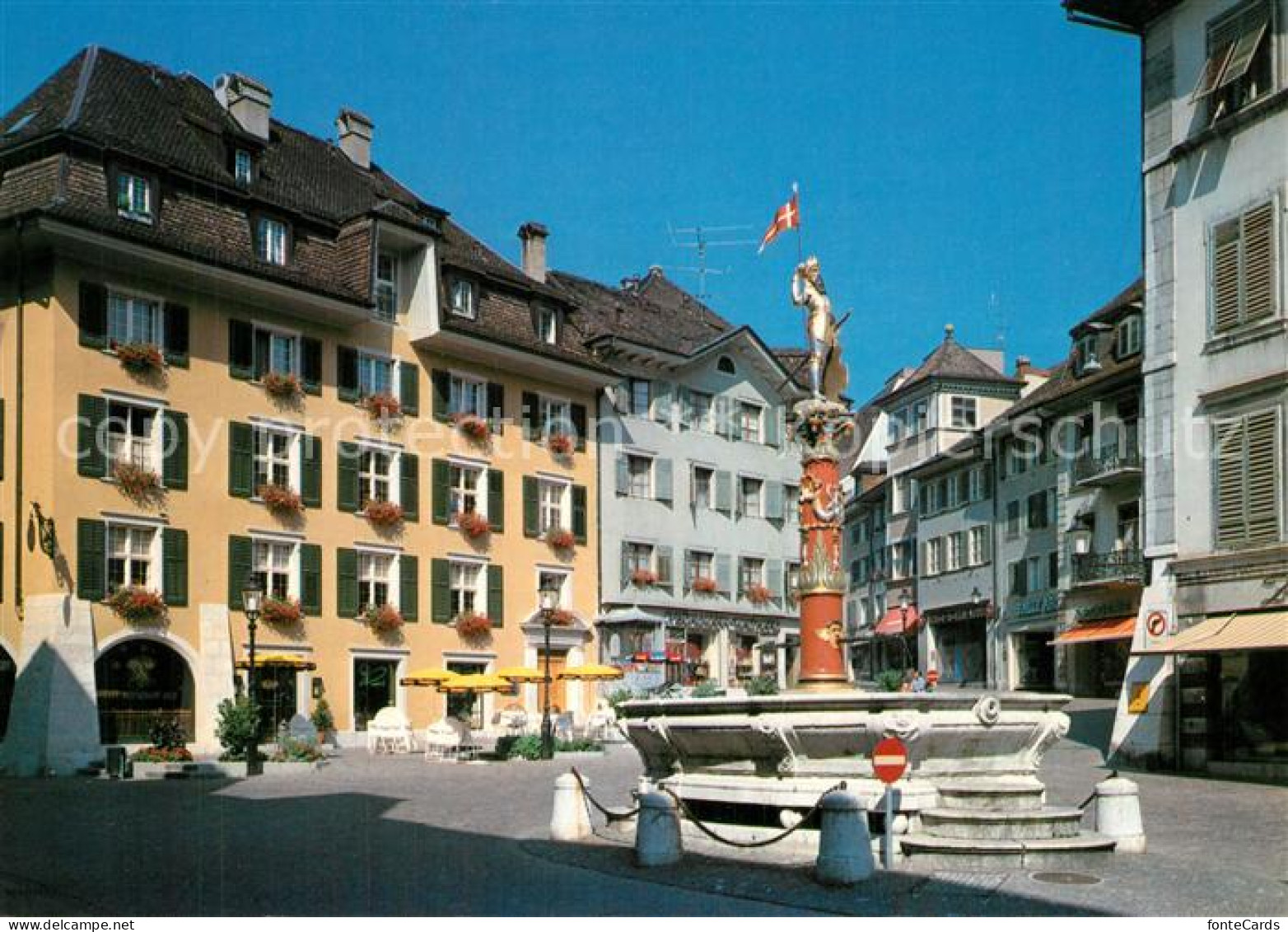 13595492 Solothurn St Ursus Brunnen Solothurn - Autres & Non Classés
