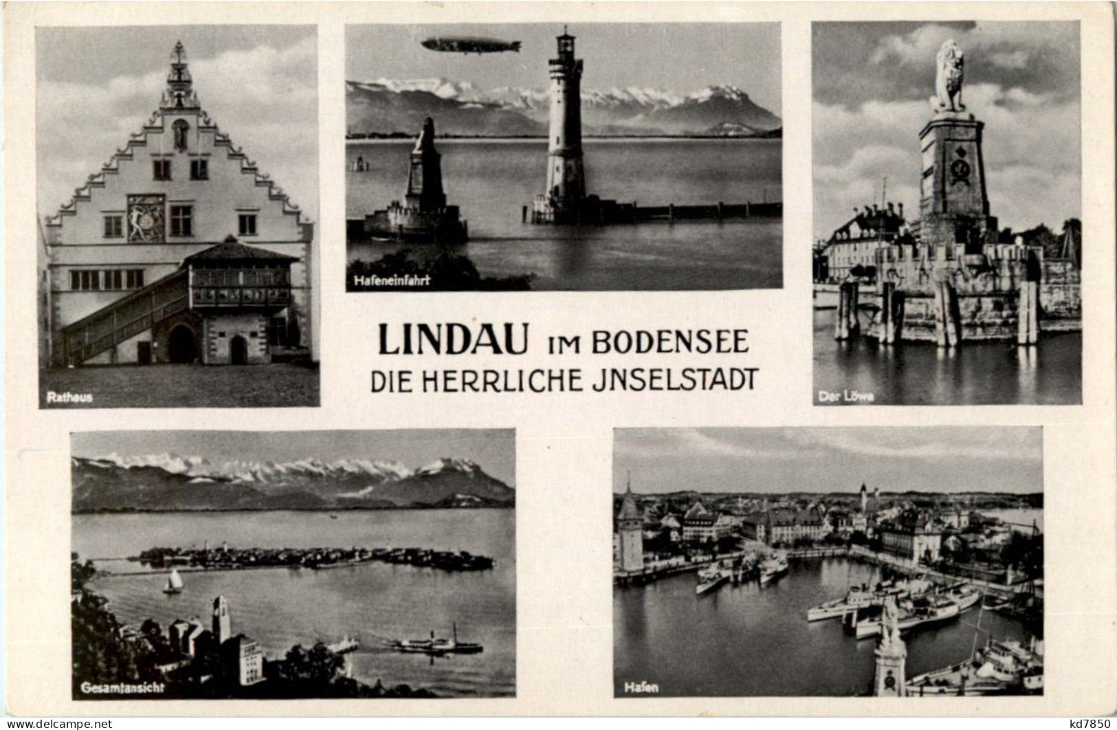 Lindau - Zeppelin - Lindau A. Bodensee