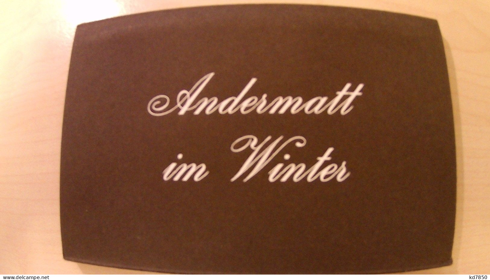 Booklet Andermatt Im Winter - Andermatt