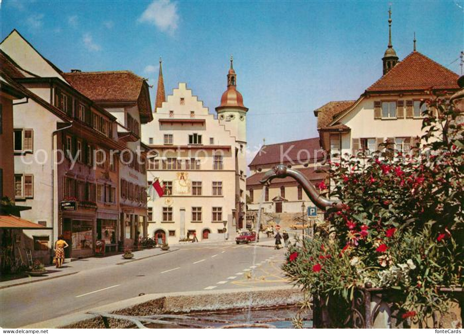 13595423 Sursee Oberstadt Mit Rathaus Sursee - Other & Unclassified