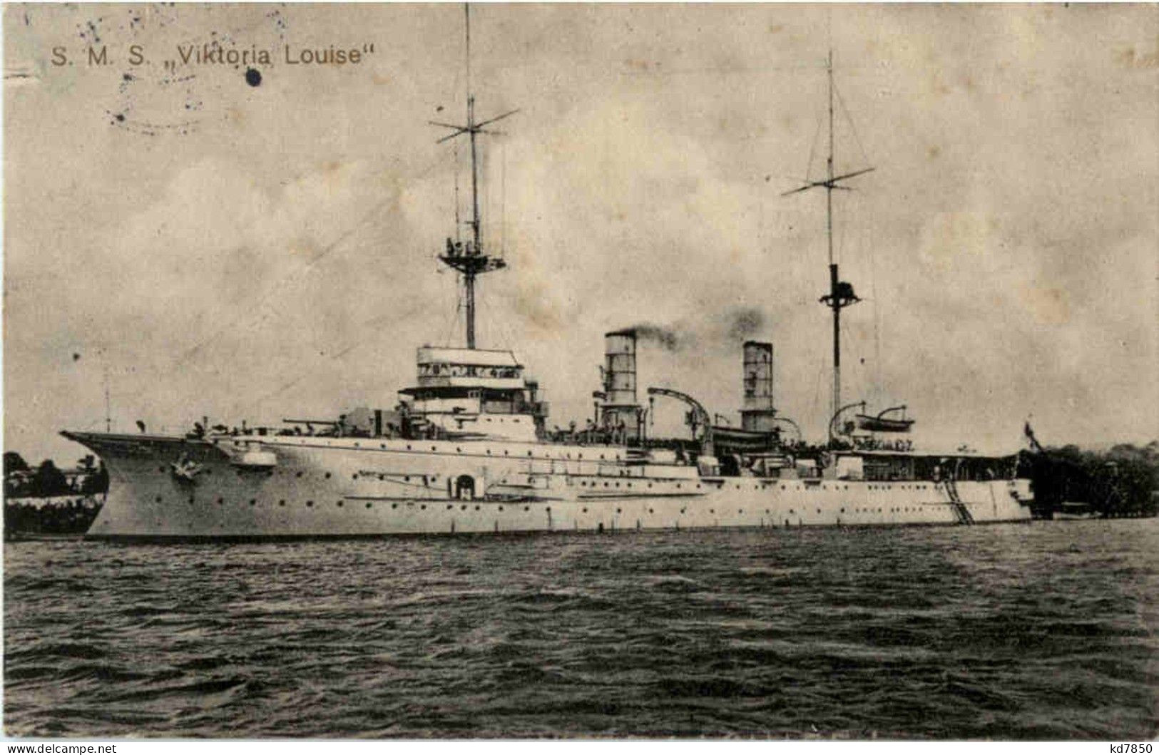 SMS Viktoria Louise - Steamers