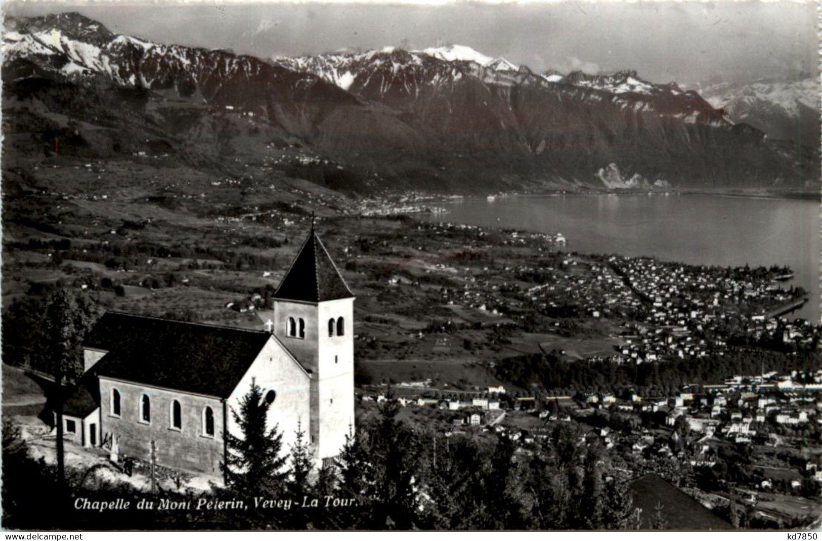 Vevey - Chapelle Du Mont Pelerin - Vevey