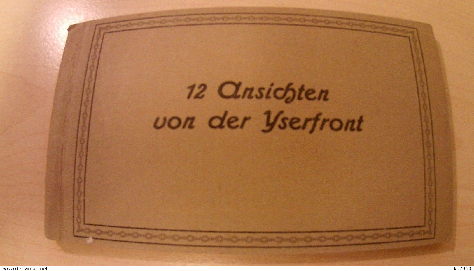 12 Ansichten Von Der Yserfront - Other & Unclassified